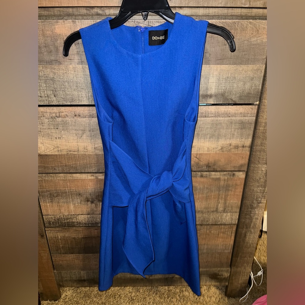 DO+BE Blue Wrap Dress